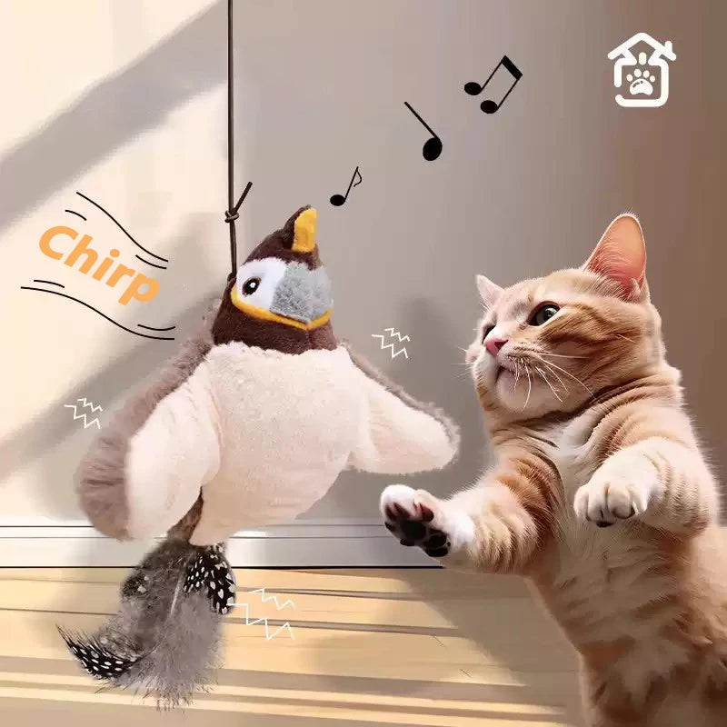 Pelota Interactiva para Gatos con Cola | Juguete Eléctrico Inteligente con Movimiento Automático