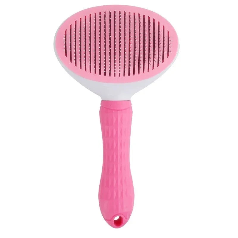 Cepillo Autolimpiable para Perros y Gatos | Peine Deslante y Quitapelos Profesional