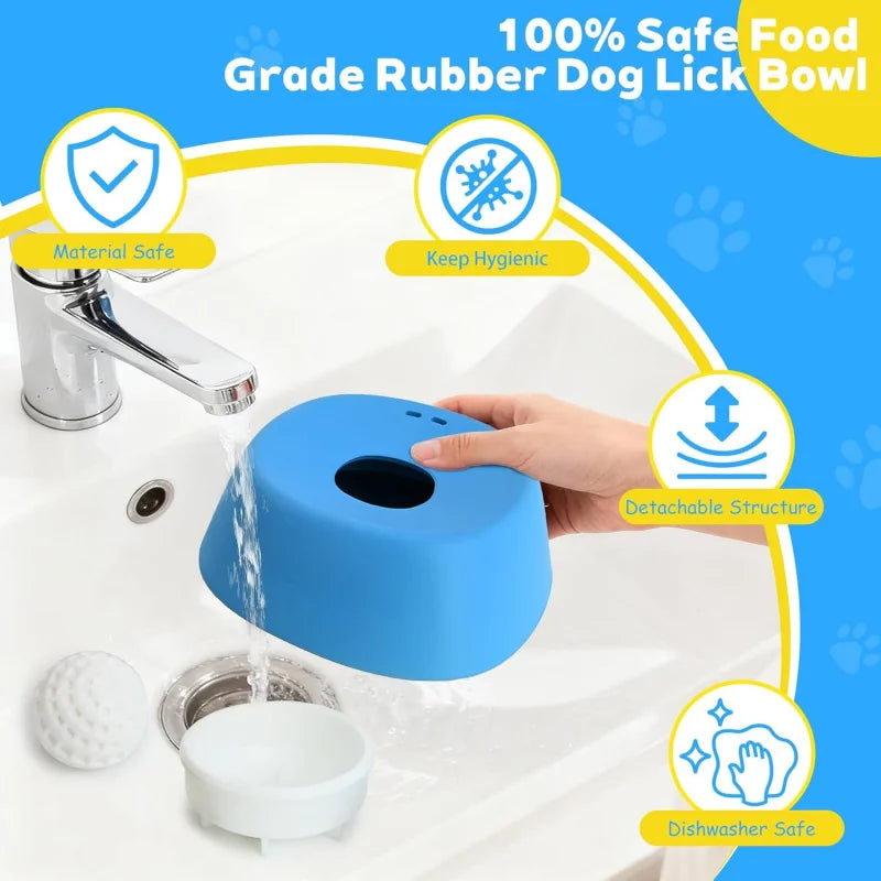 Cuenco lame-lento antiatragantamiento para perros | Soly