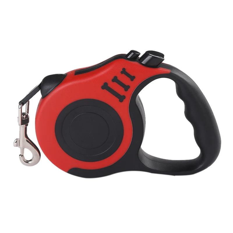 Correa Retráctil para Perros | Nylon Resistente 3m y 5m para Razas Pequeñas, Medianas y Grandes