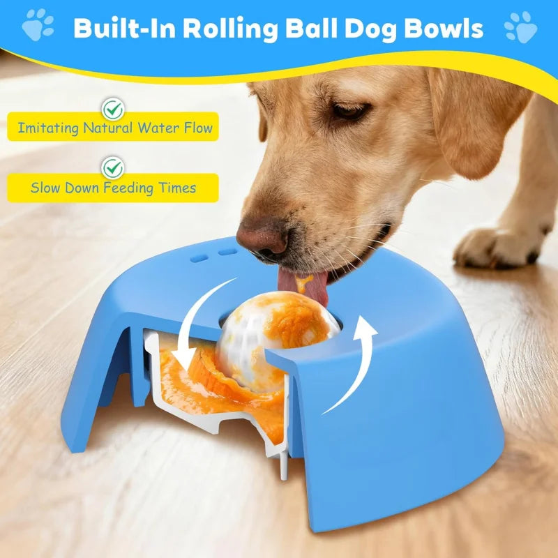 Cuenco lame-lento antiatragantamiento para perros | Soly