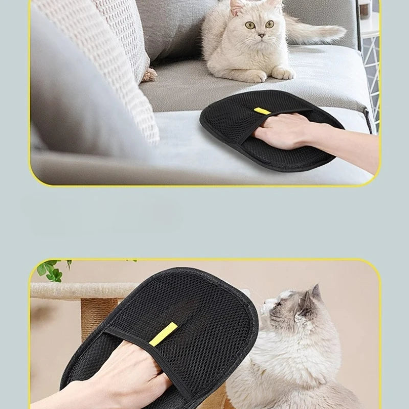 Quitapelo Portátil para Mascotas | Guantes Lavables para Ropa y Pelo de Perro y Gato