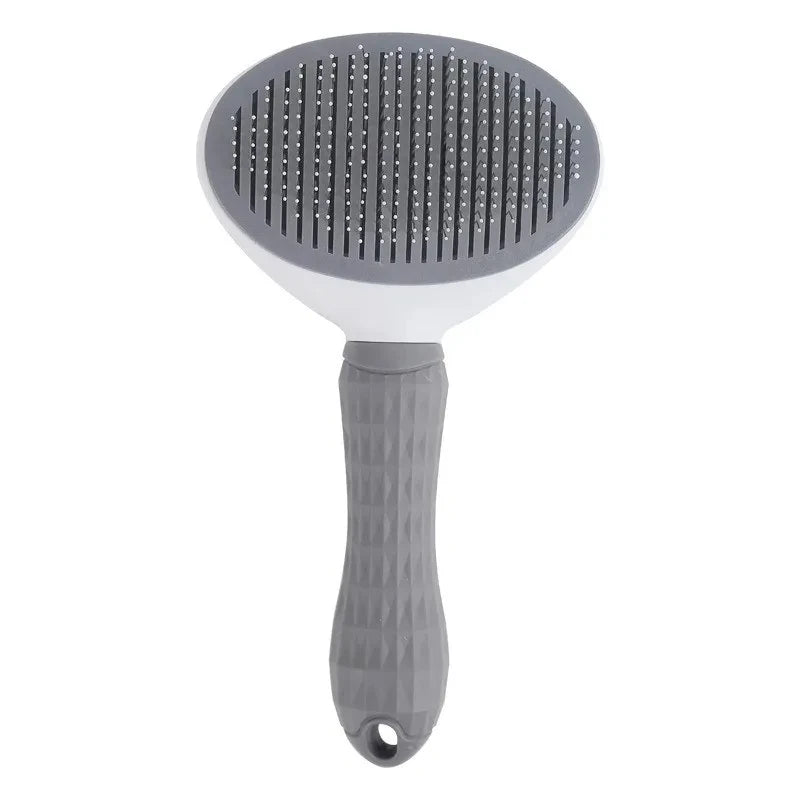 Cepillo Autolimpiable para Perros y Gatos | Peine Deslante y Quitapelos Profesional