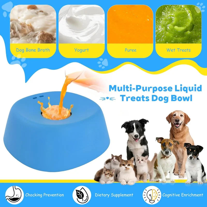Cuenco lame-lento antiatragantamiento para perros | Soly